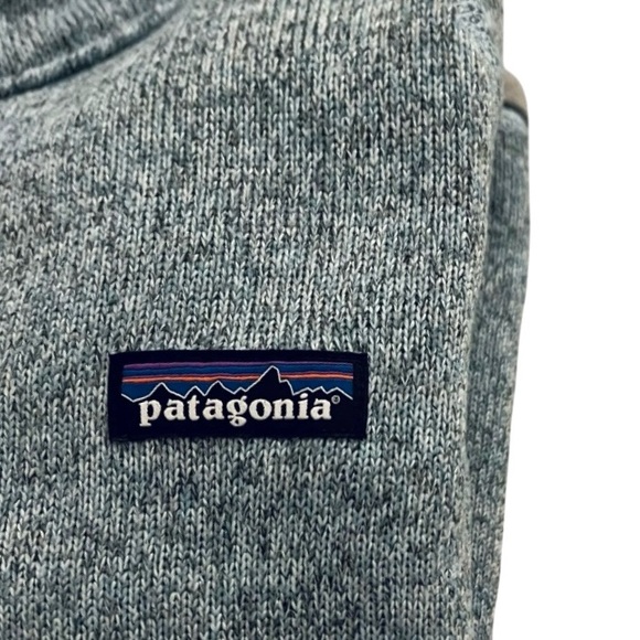 Patagonia 1/4 Zip Better Sweater Pullover Jacket Blue Gray Size Small - Picture 3 of 5